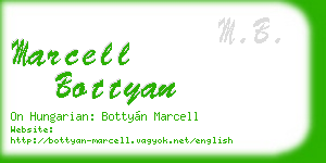 marcell bottyan business card